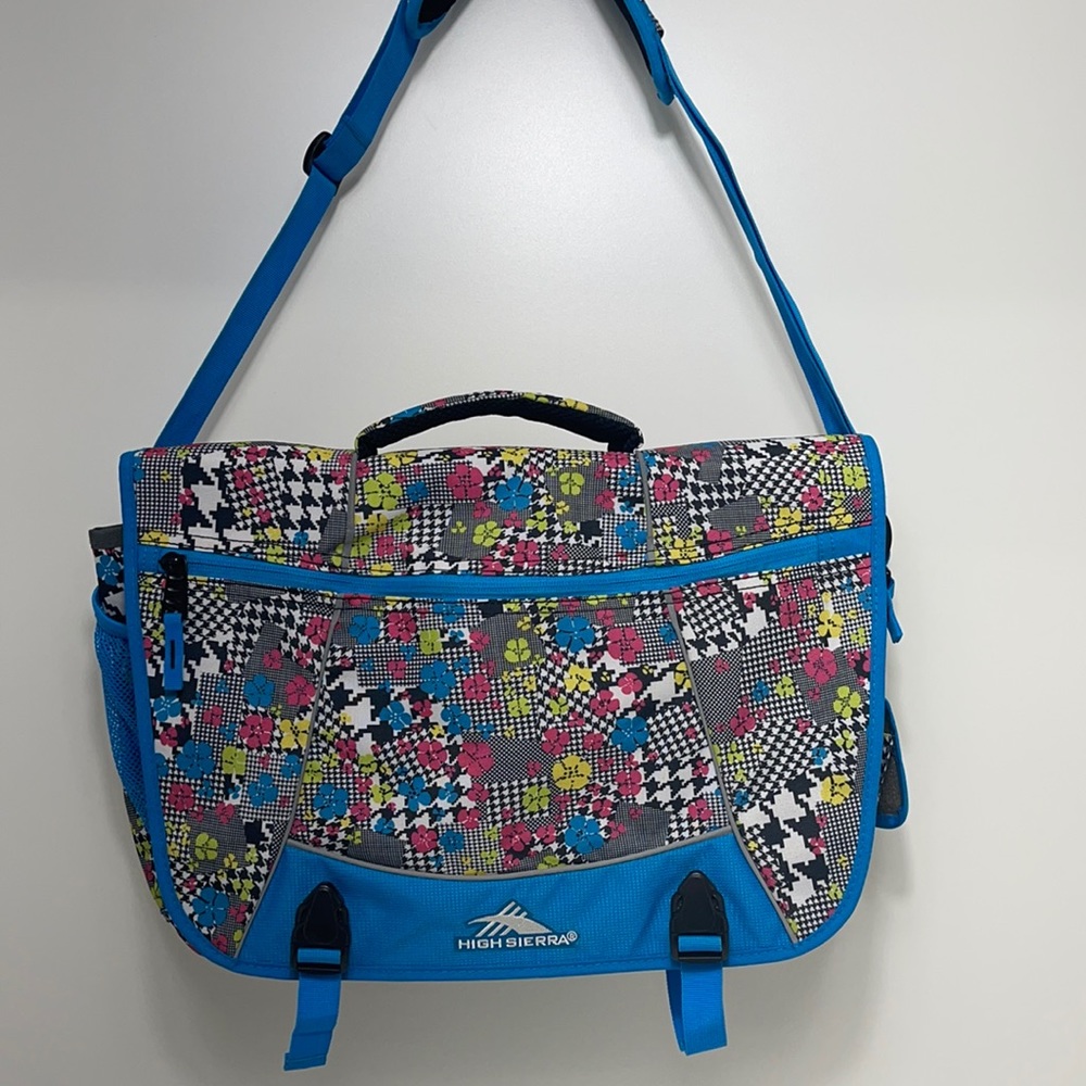 High Sierra messenger laptop multicolor excellent condition